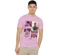 K-Pop Demon Hunters - Saja Boys Era Grid Unisex T Shirt, Light Pink, X-Large