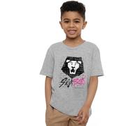 K-Pop Demon Hunters Saja Boys Graffiti Wall Shirt, Heather Grey, 9-11 Ans Unisex Kids