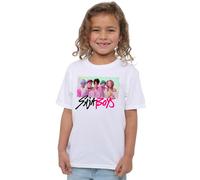 K-Pop Demon Hunters Saja Boys Photo Frame Kids T Shirt, White, Blanc, 5-6 Ans Mixte Enfant