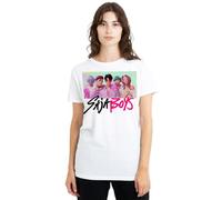 K-Pop Demon Hunters Saja Boys Photo Frame Ladies T Shirt, White, XL Women's