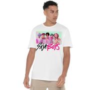 K-Pop Demon Hunters Saja Boys Photo Frame Unisex T Shirt, White, Blanc, 5XL Mixte