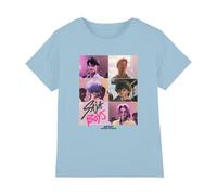 K-Pop Demon Hunters T-Shirt, Bleu Ciel, 9-11 Ans
