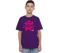 K-Pop Demon Hunters T-Shirt Saja Boys avec Logo Rose, Violet, Taille 5-6