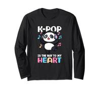 K-Pop est Le Chemin vers Mon cœur Kawaii K-Pop Anime Manche Longue