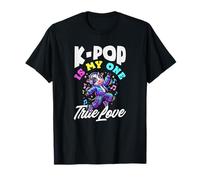 K-Pop est Mon Amour Kawaii K-Pop Anime T-Shirt