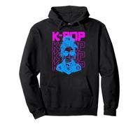 K-Pop Fan Girl - Amateur de musique K-Pop coréen vintage Sweat à Capuche