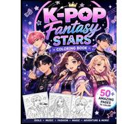 K-Pop Fantasy Stars: Idols, Music, Fashion, Magic & Adventure to Color