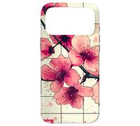 K-Pop Fleurs erisier en Vaporwave esthétique coréenne Coque pour iPhone 17 Pro Max
