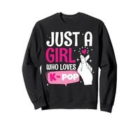 K Pop Girl Qui Aime Kpop Sweatshirt