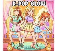 K-POP Glow: Cute & Cozy Coloring Book with K-Pop Inspired Characters