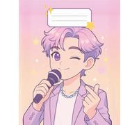 K-Pop Idol Notebook: A stylish K-Pop notebook inspired by male Idols, perfect for journaling, school notes, bias lists, fanfic, or lyrics. Premium ... decorated pages make it a must have fan gift!