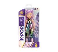 K-POP IDOL W2 Yon Nouvelles poupées Fashion avec 3 Accessoires +3 Ans | Énergie et attitude K-pop dans chaque poupée, avec 3 accessoires pour créer une infinité de combinaisons de looks uniques