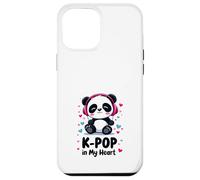 K-Pop in My Heart Panda Mignon Musique Coréenne Corée du Sud Coque pour iPhone 12 Pro Max