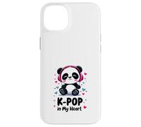 K-Pop in My Heart Panda Mignon Musique Coréenne Corée du Sud Coque pour iPhone 14 Plus