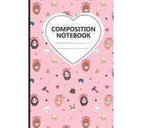 K-Pop Inspired Composition Notebook: Journaling, or Creative Writing, Fun K-Pop Design for Everyone, 100 Pages, 6 x 9 Inches