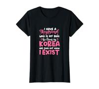 K-Pop J'ai un petit ami qui est mon parti pris, il vit en Corée T-Shirt