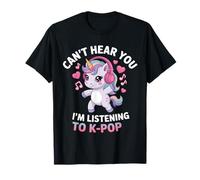 K-Pop Je ne t'entends Pas J'écoute K-Pop K Pop Kawaii Kpop T-Shirt