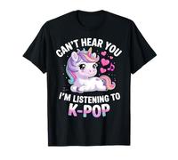 K-Pop Je ne t'entends Pas J'écoute K-Pop K Pop Kawaii Kpop T-Shirt