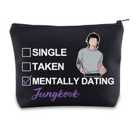 K Pop Jung K Trousse de maquillage Kpop Army Gifts Single Taken Mentally Dating with Jung K Gifts Kpop Army Merch Army Gifts, Jungk Blmb1