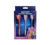 Pack 3 stylos effaçables Netflix K-Pop Demon Hunters