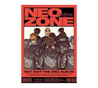 K-POP NCT127 NCT #127 Neo Zone Version C avec CD, livre photo de 60 pages, livre de paroles de 20 pages, carte postale, carte photo, carte circulaire, autocollant, poster plié, cartes photos