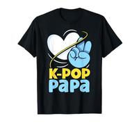 K-POP Papa Musique Coréenne K-Pop Adorable Lover Dad Father Daddy T-Shirt