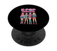 K-Pop Princess Coréen Drame Musique Fille Band Idol Fashion PopSockets PopGrip Adhésif
