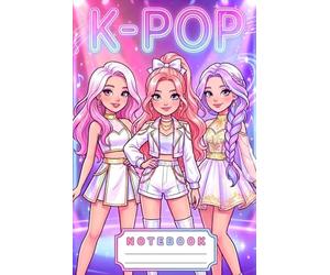 K-Pop Style Notebook: Aesthetic Journal for Creativity, Music, and Daily Life-a Personal Creative Space for Journaling, Goals, Lyrics, Music Notes, and Ideas, Inspired by the Global K-Wave