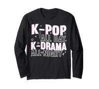 K-Pop Toute la journée K-Drama Toute la Nuit Manche Longue
