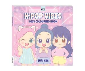 K Pop Vibes Cosy Colouring Book