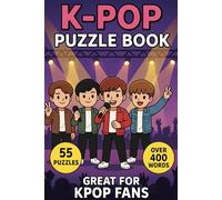 K-Pop Word Search Puzzle Book: Over 50 K-Pop Boy Band Word Search Book Great For K-Pop Fans | 6X9 Inches, 119 Pages