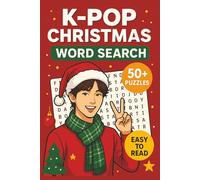 K-Pop Word Search Puzzle Book: Word Searches with Easy to Read Print about K-Pop, Christmas, Holiday and More | 6x9 inches, 110 pages | 50+ Puzzles... Gift for Vacations, Holidays and Free Times