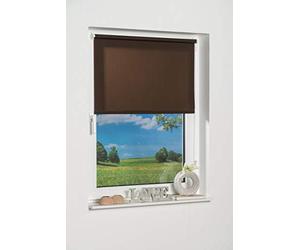 K pour Home 542486-2 Klemmfix Mini Store de Chocolat lumière du Jour, Plastique, Tissu, Chocolat, 70 x 150