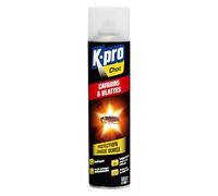 Avery – Insecticide aérosol anti-cafards blattes – Choc – 400 mL