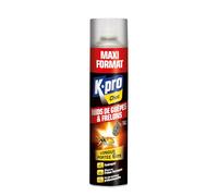 K.pro Aérosol Insecticide Choc – Longue portée – Spécial nids de guêpes – 600 ml