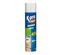 KAPO Aérosol anti-fourmis – action immédiate, effet curatif, usage intérieur – 400 ml