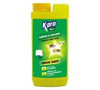 K.PRO- Attractif Piège à Guêpes - Longue Durée - N'attire pas les Abeilles - Efficace sur Frelons Asiatiques et Mouches - Techniques Professionnelles - 375 g