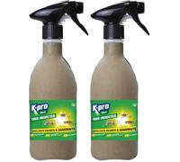 K.PRO Barrière à insectes pack compostable - Idéal pour repousser tous types d'insectes de la maison ou de la terrasse (Lot de 2)
