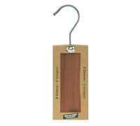 K.pro - Cintres en bois de cèdre - Anti-mites 100% cèdre - Lot de 2 - Protection 3-4 mois