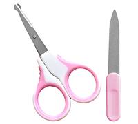 K-Pro Ciseaux a ongles bebe confort & lime à ongle Set (rose)