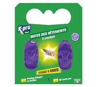 K.PRO Crochets gel - Anti mites des vêtements X2