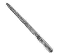K-Pro lime à ongles en acier inoxydable avec coté grain grossier et fin - 15,4 cm de longueur