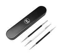 K-Pro Lot de 3 Stylos Pointillage Ongles - Dotting Tools Nail Art & Mandala | Pointes de 1 mm, 2 mm et 3 mm, billes en acier inoxydable, parfaits pour la manucure, le dot painting et loisirs créatifs