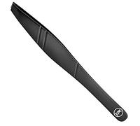 K-Pro Pince à Épiler avec Pointe Oblique - Pincettes pour l’épilation des Sourcils - Acier Inoxydable (Noir)