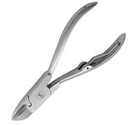 K-Pro Pince Coupe-Ongles de Pieds Inox 11,3 cm pour Ongles Épais et Durs | Pédicure précise pour seniors et diabétiques, lame courbée en acier chirurgical, idéale pour ongles incarnés et soins