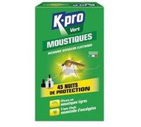 Recharge liquide pour diffuseur électrique anti moustiques K.PRO VERT