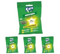 K.PRO Vert Spirales Anti moustiques et Insectes Volants, Idéales pour éliminer les moustiques tigres et tropicaux - Protection Longue Durée, Inconnu (Lot de 4)