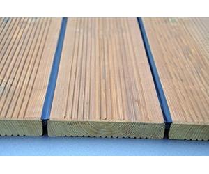 K & R terrasse Joints terr climaprotect/50 m/Joint pour lames de terrasse pour joint écart de 5-7 mm/fabriqué en Allemagne de jardin monde Verrou Berger (6956)