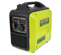 K&S BASIC 20i S Générateur inverter 2000 W essence groupe électrogène | générateur de courant avec mode éco, 230 V - Onde sinusoïdale pure, puissance nominale de 1, 8 kW, silencieux, portable