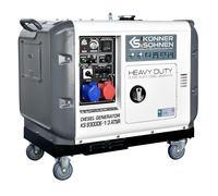 K&S Générateur 230V 400V Diesel Générateur de Puissance Notstromerzeuger 7.5kW